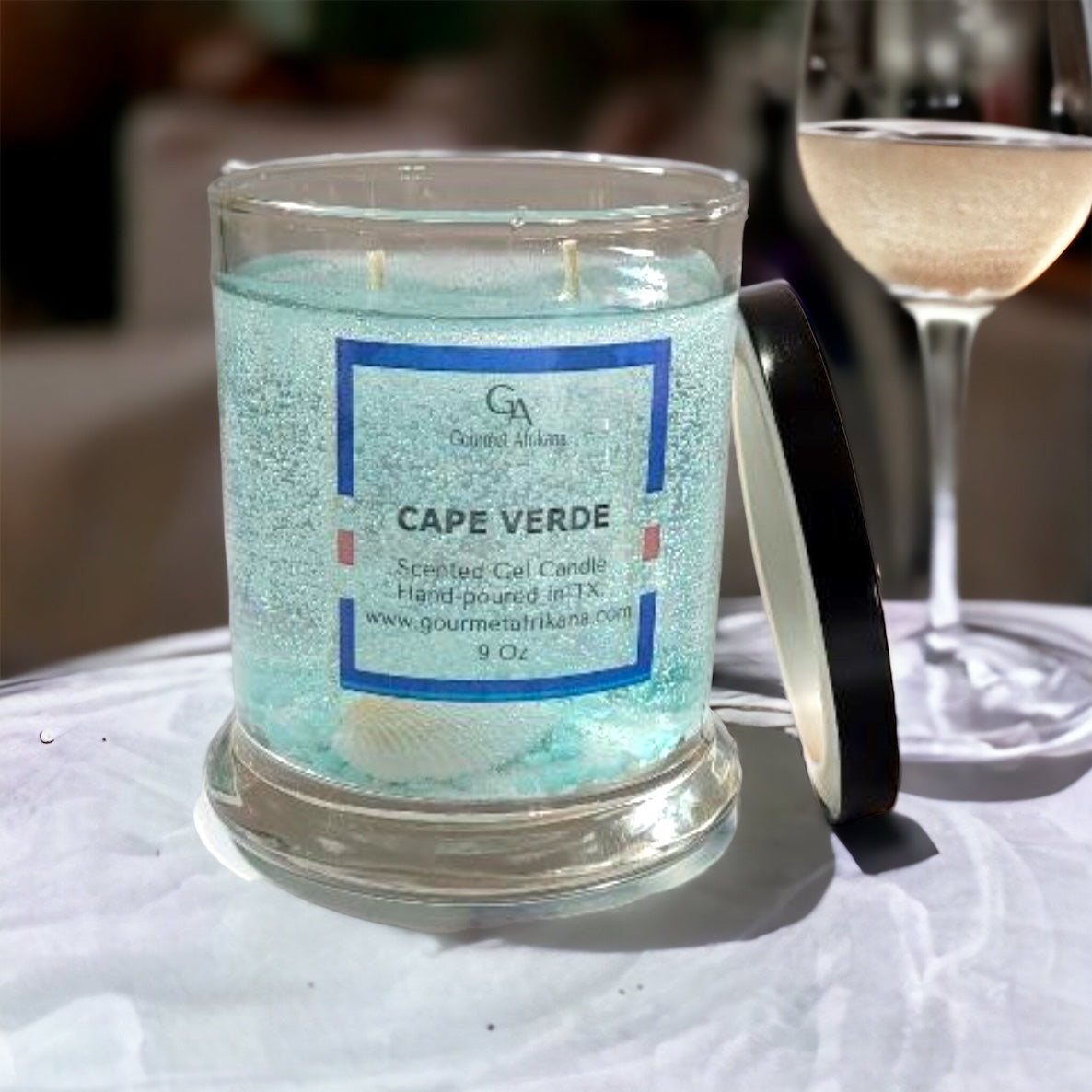 Cape Verde Gel Candle – gourmetafrikana